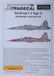 X72326 1/72 Northrop F-5 Tiger II Worldwide Collection decals Pt2 (17)