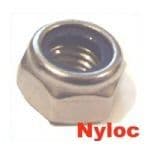 A2 Stainless Nyloc Nuts (M3 to M12)