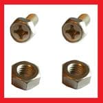 Battery Bolts and Nuts (pair) - Yamaha FS1E