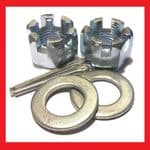 Castle Nuts, Washer and Pins Kit (BZP) - Yamaha FS1E