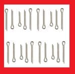 Mixed selection of 20 A2 Stainless Split Pins - Honda NC700