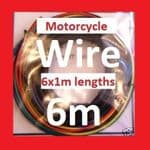 Motorcycle Wire Kit (6 colours x 1m) - Suzuki TS400