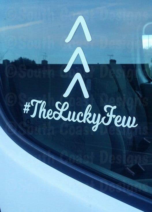 #Theluckyfew Decal - Down Syndrome Awareness