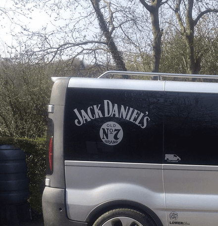 2 x Jack Daniel's Graphics - Van