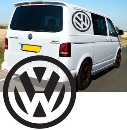 2 x VW Logo  - Choice Of Colour 20in x 20in