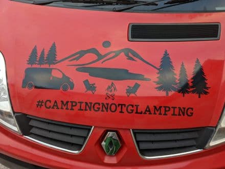 Bonnet Decal - Camping TVP