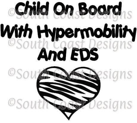 Child On Board With Hypermobility And Ehlers Danlos Syndrome