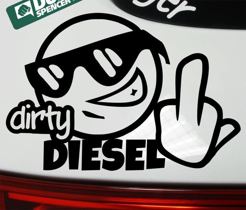 Dirty Diesel Flip Sticker