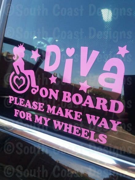 Diva On Board - Please make way for my wheels