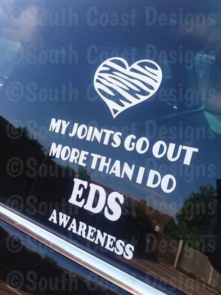 EDS  Awareness - My Joints Go Out More Than I Do