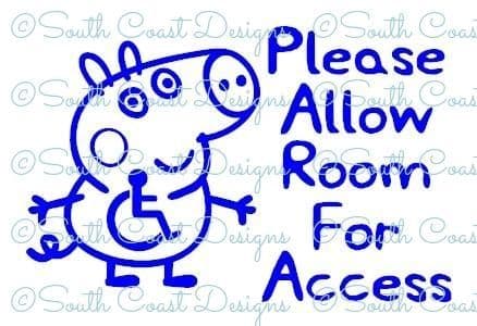 George Pig - Please Allow Room For Access