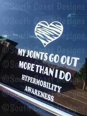 Hypermobility Awareness - My Joints Go Out More Than I Do