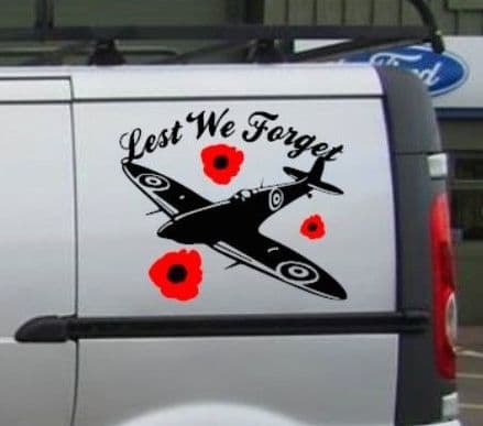 Lest We Forget Decal (Discount for 2)