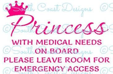 Princess With Medical Needs On Board