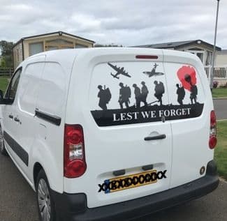 Rear Doors - Lest We Forget - Citroen Berlingo (All years And Models)