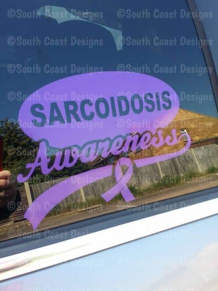 Sarcoidosis Awareness Car Sticker