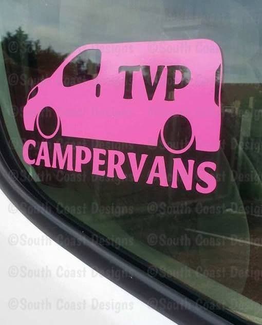 TVP CAMPERVANS Facebook Group Sticker - Design 1
