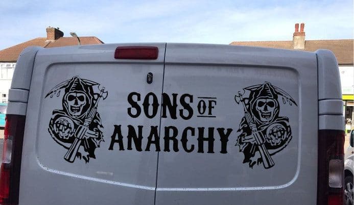 TVP Double Door - Sons Of Anarchy - Choice Of Colour