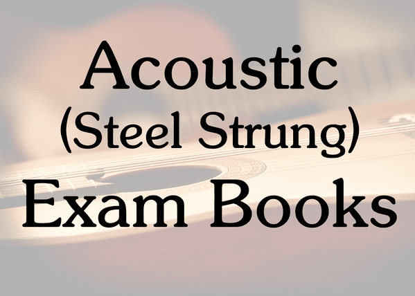 Acoustic Guitar Exam Books
