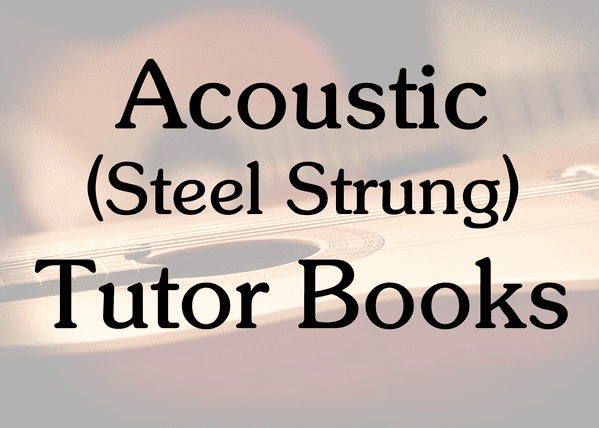 Acoustic Guitar Tutor Books