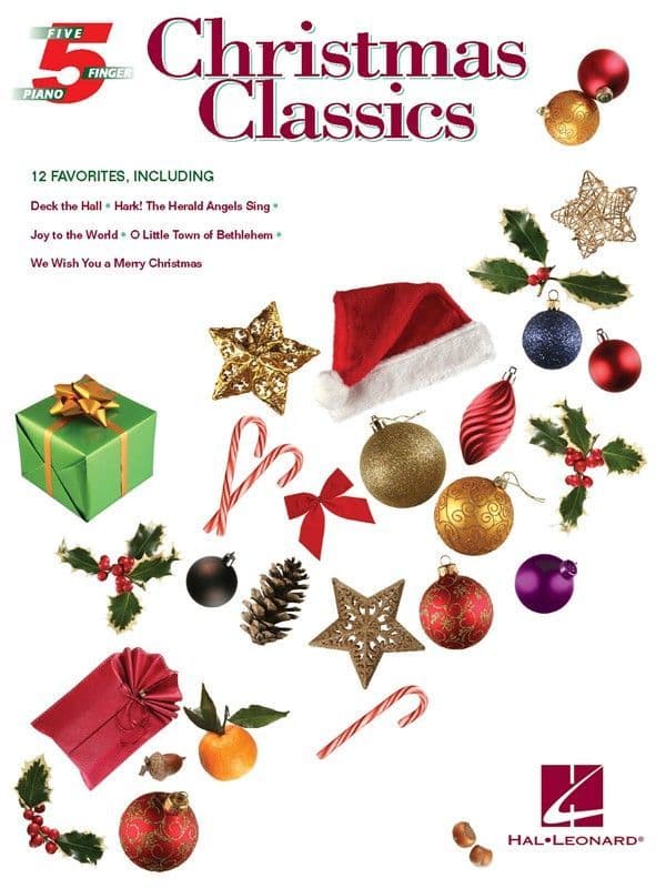 Christmas Classics Five Finger Piano Songbook