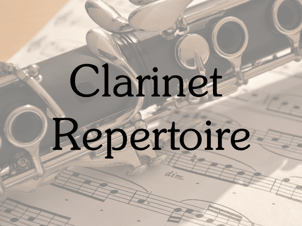 Clarinet Repertoire