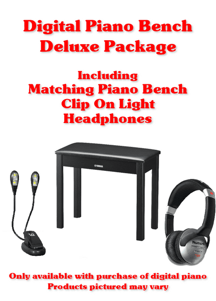 Digital Piano Bench DELUXE PACKAGE