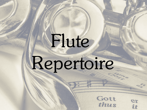 Flute Repertoire