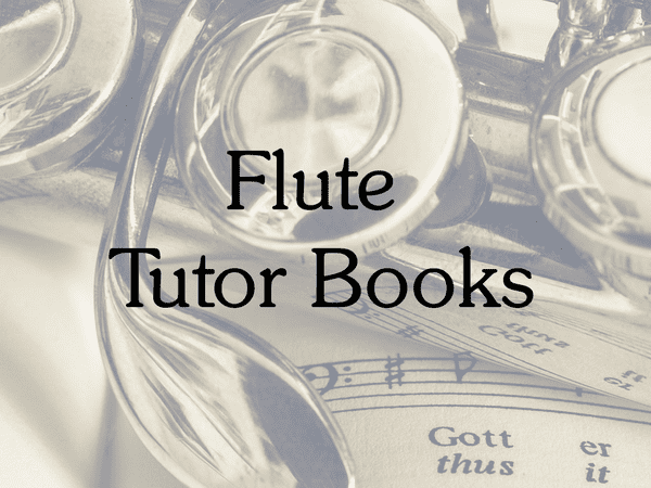 Flute Tutor Books