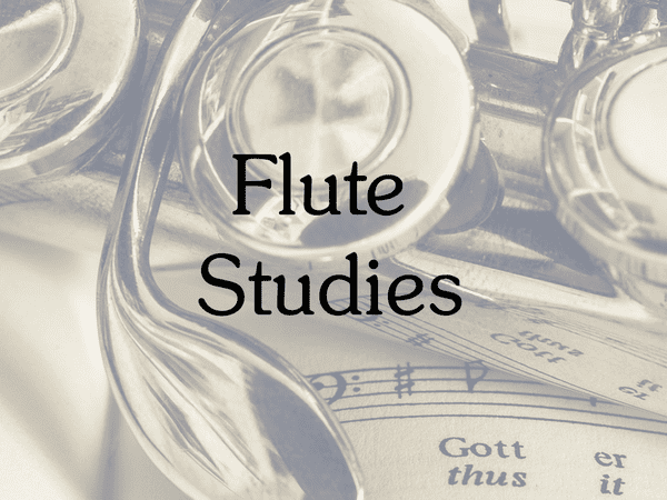 Studies for Flute