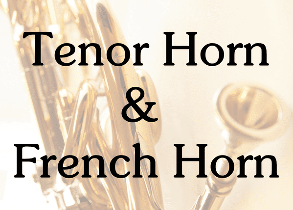 Tenor Horn & French Horn