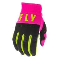 Fly 2020 F-16 Adult Gloves (Neon Pink)