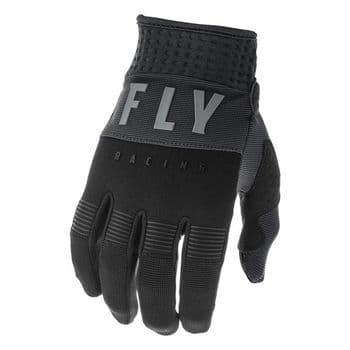 Fly 2020 F-16 Youth Gloves (Black/Grey)