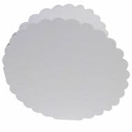 300gsm Scalloped Circle Card Blanks with 8” Envelopes – Card Making – Choose Quantity.