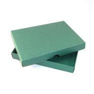 5" x 7" Green Greeting Card Boxes For Handmade Cards