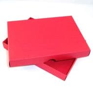 5" x 7" Red Greeting Card Boxes For Handmade Cards