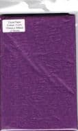 5 x Purple Tissue Paper, Large Sheets - 750mm X 500mm - SC59