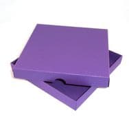 6" x 6" Purple Greeting Card Boxes For Handmade Cards