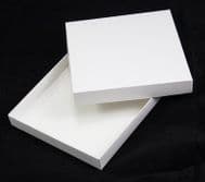 6" x 6" White Greeting Card Boxes For Handmade Cards - SC2