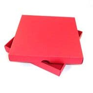 7x7 Red Greeting Card Boxes For Handmade Cards