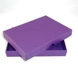 A5 Purple Greeting Card Boxes For Handmade Cards
