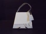 Blank Handbag Invite's - Colour: White - SC36