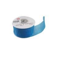 Dark Turquoise 40mm x 22 Meters Organza Ribbon For Favour Boxes & Crafts - Stella Crafts