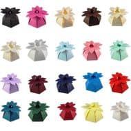 Flower Top Wedding Favour Boxes - Different Colours - SC16
