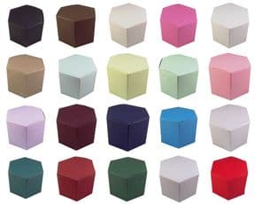 Hexagon Wedding Favour Boxes for Parties, Events & All Occasions