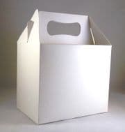 Kids Party Box / Lunchbox, White  Choose Quantity