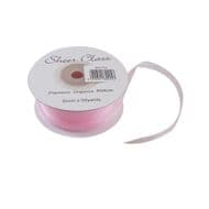 Light Pink 6mm x 45 Meters Organza Ribbon For Favour Boxes & Crafts - Stella Crafts