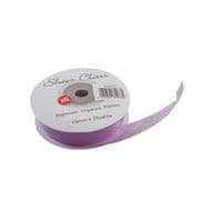 Lilac 15mm x 22 Meters Organza Ribbon For Favour Boxes & Crafts - Stella Crafts