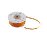 Orange 6mm x 45 Meters Organza Ribbon For Favour Boxes & Crafts - Stella Crafts