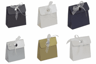 Pearlescent Bag Box Wedding / Party Favour Boxes - Choose Colour - Choose QTY